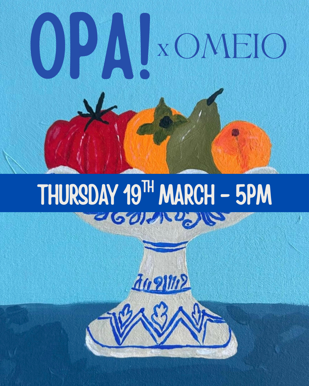 Thursday 19th March - 1x Set Menu + BYO